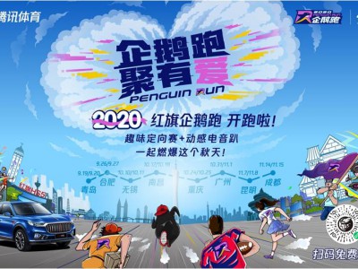 9月19日首站青岛扬帆起航 红旗企鹅跑八城全新开跑