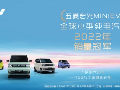 “人民代步车”再创奇迹，五菱宏光MINIEV 55.4万年销量闪耀世界之巅