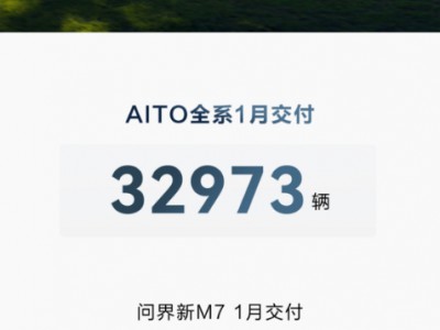 问界成理想销量榜常驻“榜一大哥”，新M7月交付超3万创里程碑